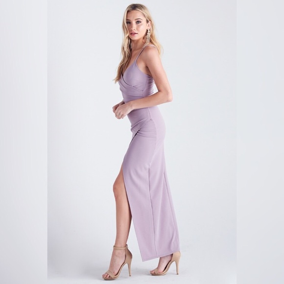 Maxi lavender dress - Picture 2 of 2